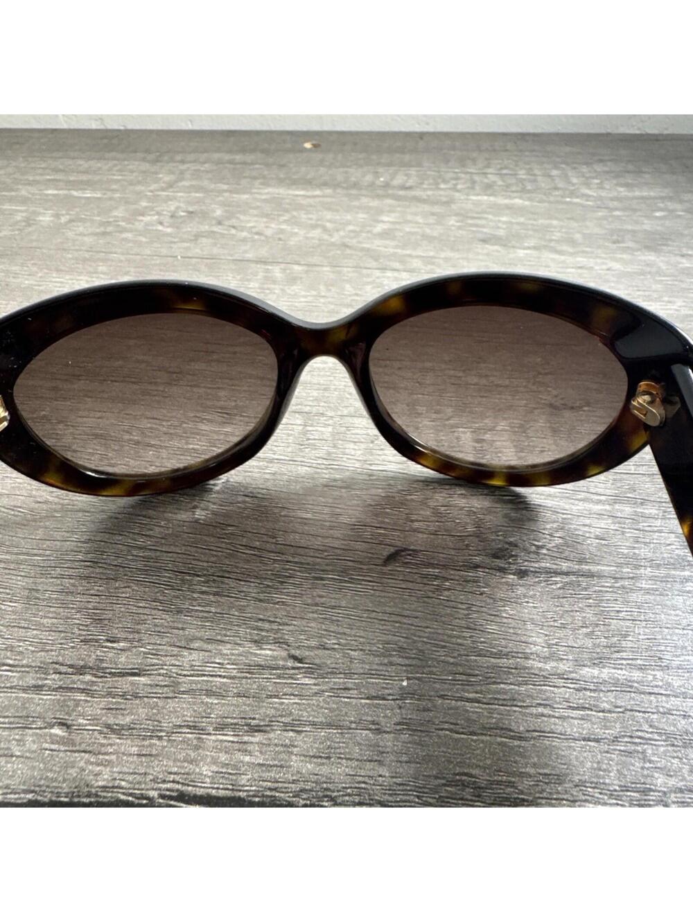 Yves Saint Laurent Sunglasses YSL 6349S 086HA Tortoise 56-19-130 FRAMES ONLY - Picture 5 of 6